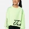 Adjmi Tops J Sport Graphic Oversized Sweatshirt 1 Adjmi Tops J Sport Graphic Oversized Sweatshirt