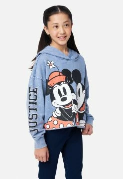 Adjmi Disney® Minnie & Mickey Graphic Crop Hoodie Tops