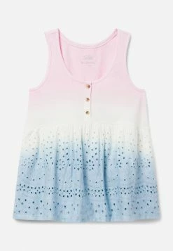Adjmi Tops Eyelet Scoop-Neck Tank