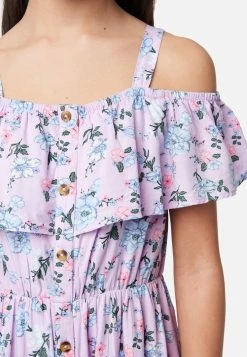 Adjmi Dresses & Jumpsuits Floral Ruffle Maxi Dress