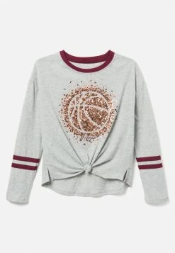 Adjmi Sports Graphic Long Sleeve Tee