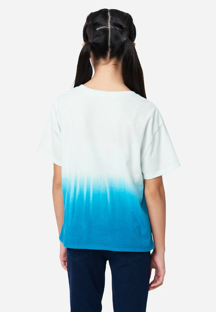 Adjmi Tops Disney® Dip-Dye Tie-Front Tee 4 Adjmi Tops Disney® Dip-Dye Tie-Front Tee