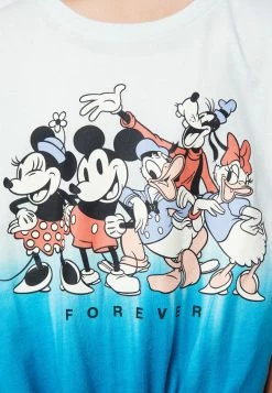 Adjmi Tops Disney® Dip-Dye Tie-Front Tee 8 Adjmi Tops Disney® Dip-Dye Tie-Front Tee