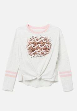 Adjmi Sports Graphic Long Sleeve Tee Tops