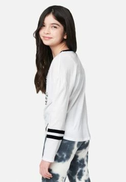 Adjmi Sports Graphic Long Sleeve Tee Tops