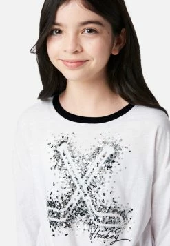 Adjmi Sports Graphic Long Sleeve Tee Tops