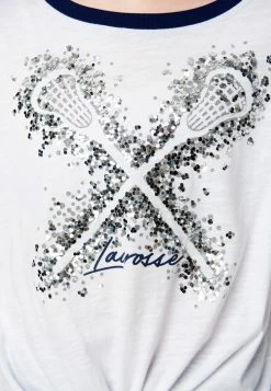 Adjmi Tops Sports Graphic Long Sleeve Tee