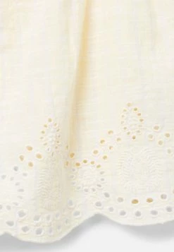 Adjmi Tops Striped Eyelet Tank