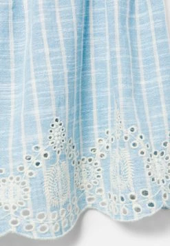 Adjmi Striped Eyelet Tank