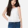 Adjmi Eyelet Button-Up Tank 1 Adjmi Eyelet Button-Up Tank
