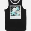 Adjmi Graphic Scoop Neck Tank Tops 1 Adjmi Graphic Scoop Neck Tank Tops