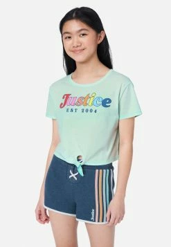 Adjmi Color-Changing Tie-Front Tee