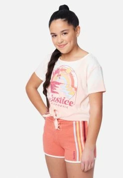 Adjmi Tops Color-Changing Tie-Front Tee