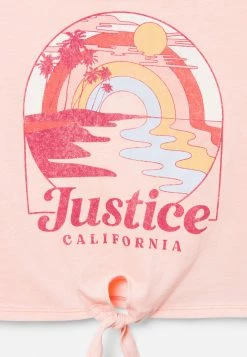 Adjmi Tops Color-Changing Tie-Front Tee