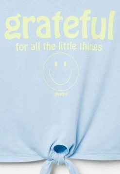 Adjmi Tops Color-Changing Tie-Front Tee