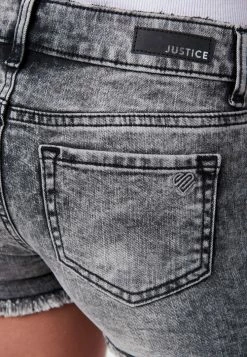 Adjmi Bottoms Acid Wash Classic Denim Shorts