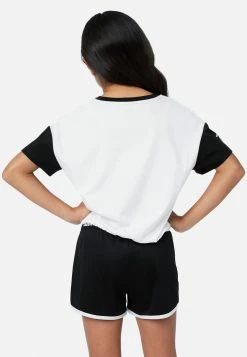 Adjmi J Sport Graphic Drawstring Top Tops