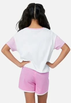 Adjmi J Sport Graphic Drawstring Top Tops