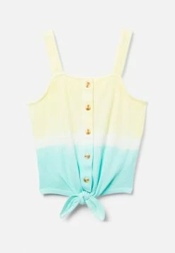 Adjmi Tops Tie-Front Button-Up Top