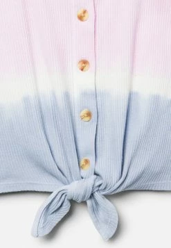 Adjmi Tie-Front Button-Up Top Tops