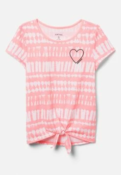 Adjmi Tie-Dye Tie-Front Top