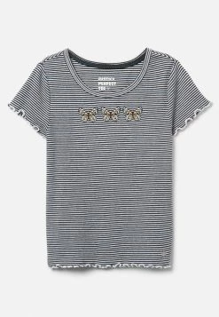 Adjmi Striped Short Sleeve Tee