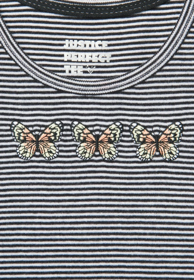 Adjmi Striped Short Sleeve Tee 4 Adjmi Striped Short Sleeve Tee