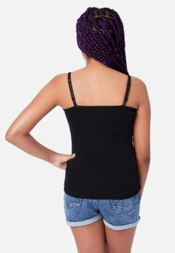 Adjmi Lace-Trim Scoop Neck Tank Tops