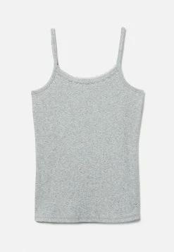 Adjmi Tops Lace-Trim Scoop Neck Tank