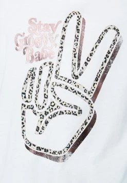 Adjmi Tops Graphic Tie-Front Tee