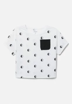 Adjmi Tops Patterned Crewneck Tee