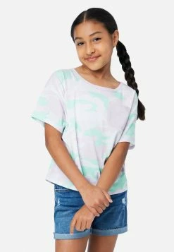 Adjmi Patterned Crewneck Tee Tops