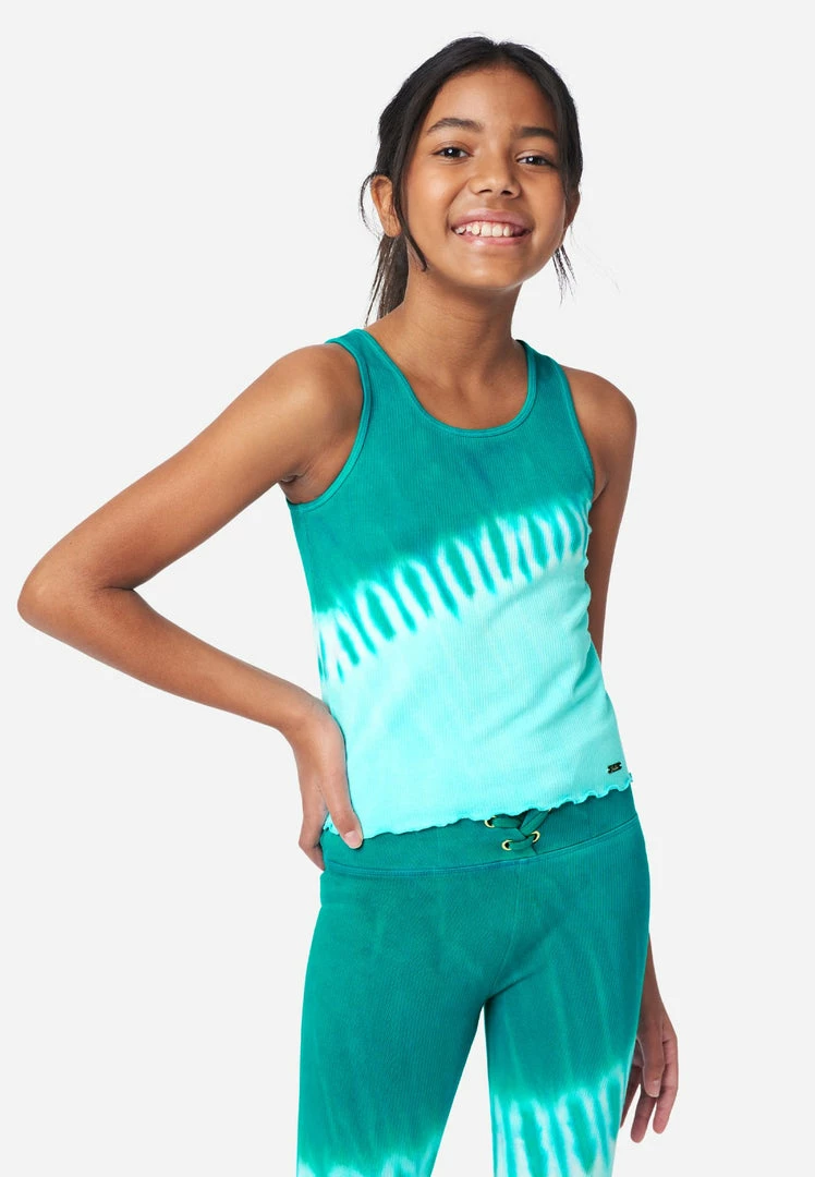 Adjmi Collection X By Justice Tie-Dye Scoop-Neck Tank 3 Adjmi Collection X By Justice Tie-Dye Scoop-Neck Tank