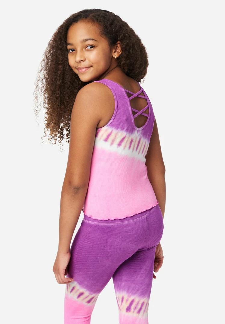 Adjmi Tops Collection X By Justice Tie-Dye Scoop-Neck Tank 4 Adjmi Tops Collection X By Justice Tie-Dye Scoop-Neck Tank