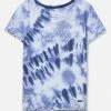 Adjmi Patterned Short Sleeve Tee Tops