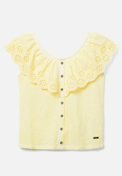 Adjmi Eyelet Ruffle Tank Tops