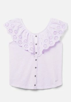 Adjmi Eyelet Ruffle Tank