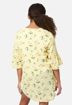 Adjmi Patterned Lace-Trim Open Cardi