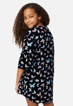 Adjmi Patterned Lace-Trim Open Cardi