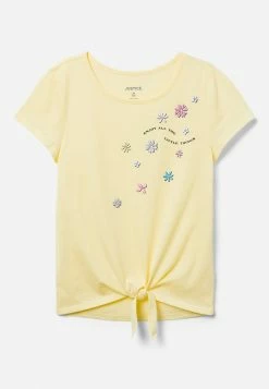 Adjmi Graphic Tie-Front Tee