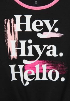 Adjmi Tops Graphic Tie-Front Tee