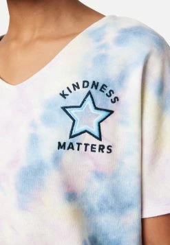 Adjmi Tops Graphic Drawstring Scoop-Neck Tee