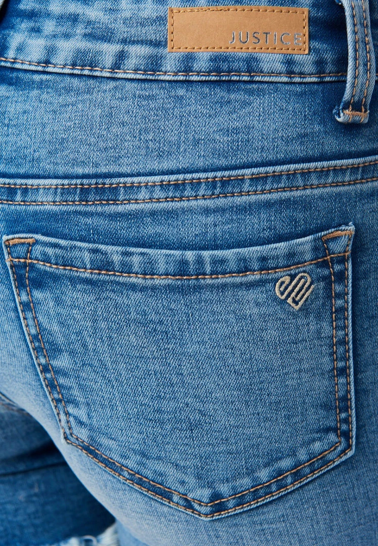 Adjmi Button-Up Midi Denim Shorts 5 Adjmi Button-Up Midi Denim Shorts