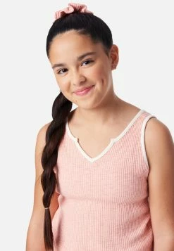 Adjmi Tops Ribbed V-Neck Tank & Hair Tie 9 Adjmi Tops Ribbed V-Neck Tank & Hair Tie