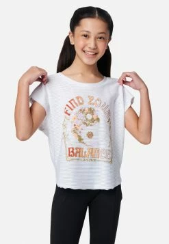 Adjmi Collection X By Justice Slit-Back Circle Tee Tops