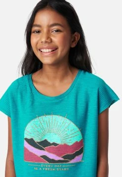 Adjmi Collection X By Justice Slit-Back Circle Tee Tops