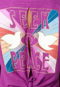 Adjmi Tops Collection X By Justice Slit-Back Circle Tee