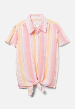 Adjmi Patterned Button-Up Top