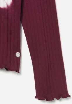 Adjmi Tie-Dye Mock Neck Top Tops