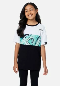 Adjmi J Sport Color Block Oversized Tee Tops